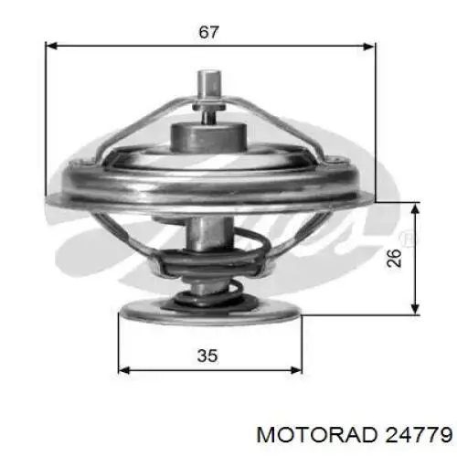 Termostato Mercedes A0022038075 precio, desde 10,10 EUR