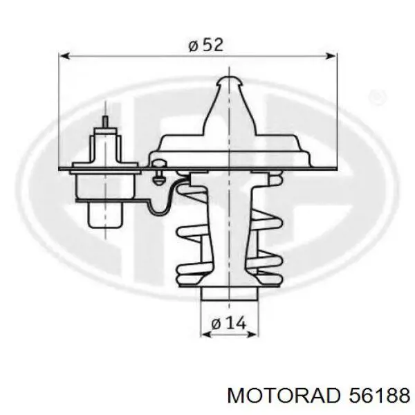 Termostato Mazda 8AG315171 precio, desde 13,76 EUR