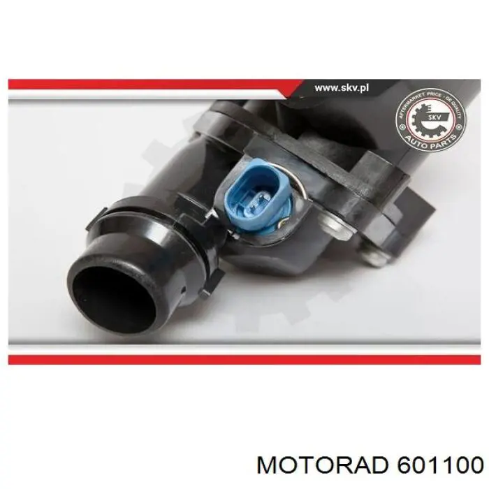 601-100 Motorad caja del termostato