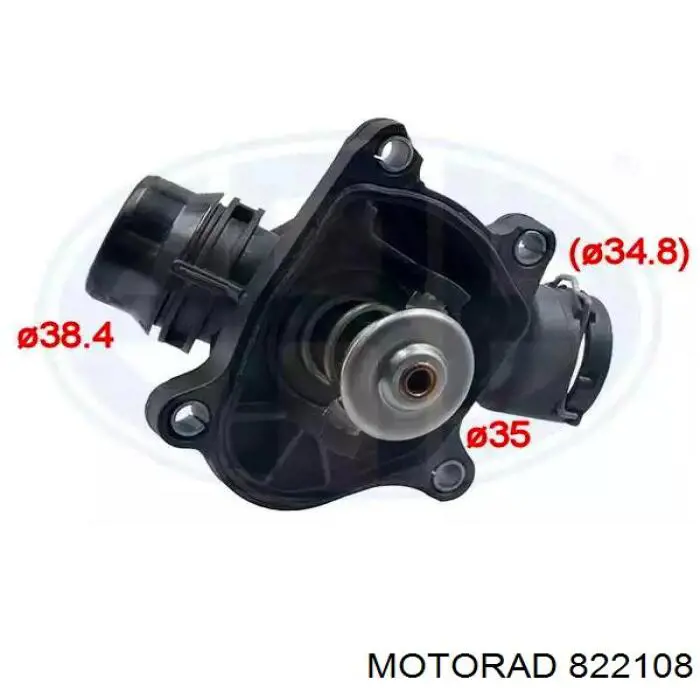 4006236 Metzger Caja del termostato