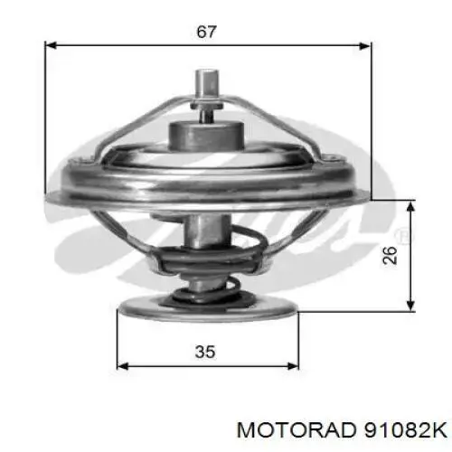 Termostato Jaguar JDE28115 precio, desde 33,76 EUR