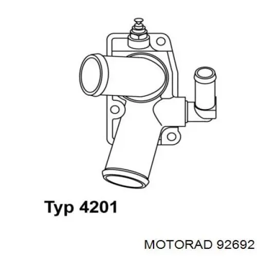 1312780 Ford Termostato de agua