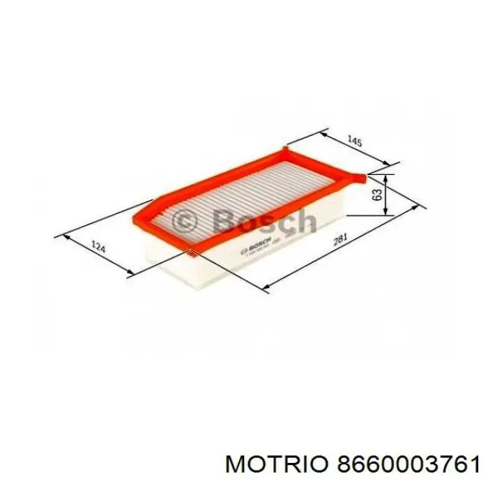 Filtro de aire Dacia Sandero 1 BS0, 1
