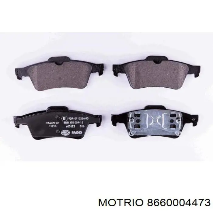 Pastillas de freno traseras Renault Espace 4 JK0