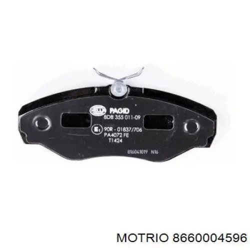 Pastillas de freno delanteras Renault Trafic 2 FL