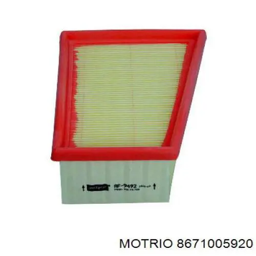 Filtro de aire 8671005920 Motrio