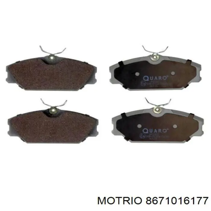 8671016177 Motrio pastillas de freno delanteras