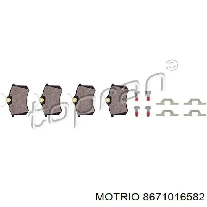 Pastillas traseras de freno VAG 1607083280 precio, desde 29,22 EUR