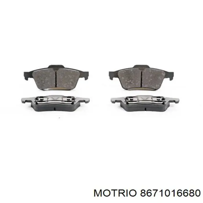 Pastillas de freno traseras Renault Espace 4 JK0