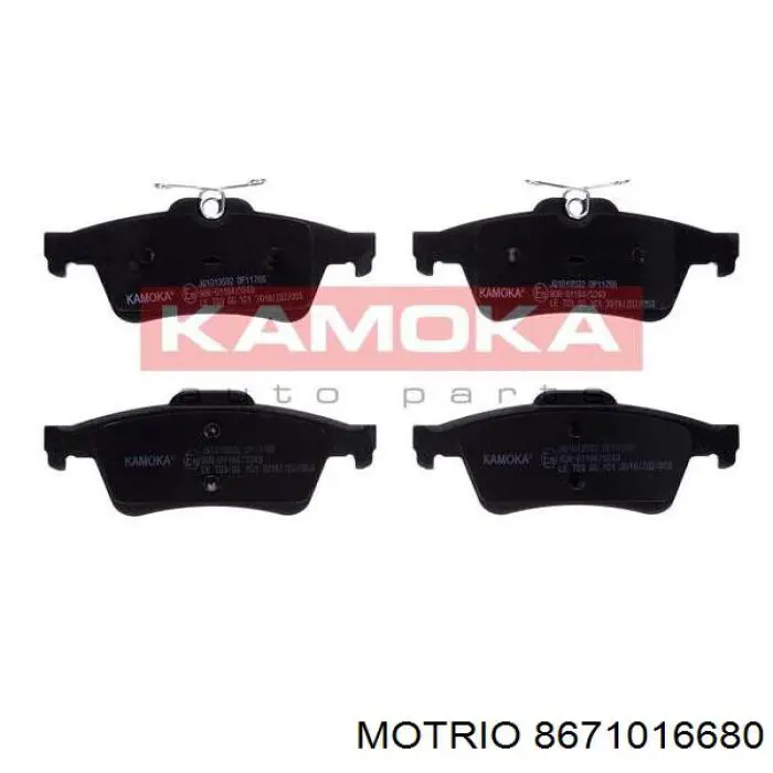 Pastillas de freno traseras Renault Espace 4 JK0