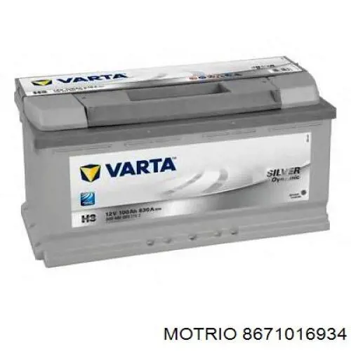Batería de arranque MOTRIO 8671016934
