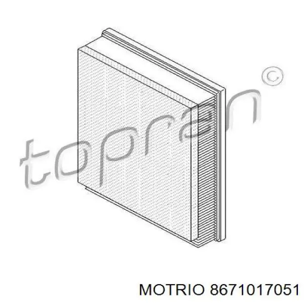 El filtro de aire Motrio 8671017051 precio, desde 13,13 EUR