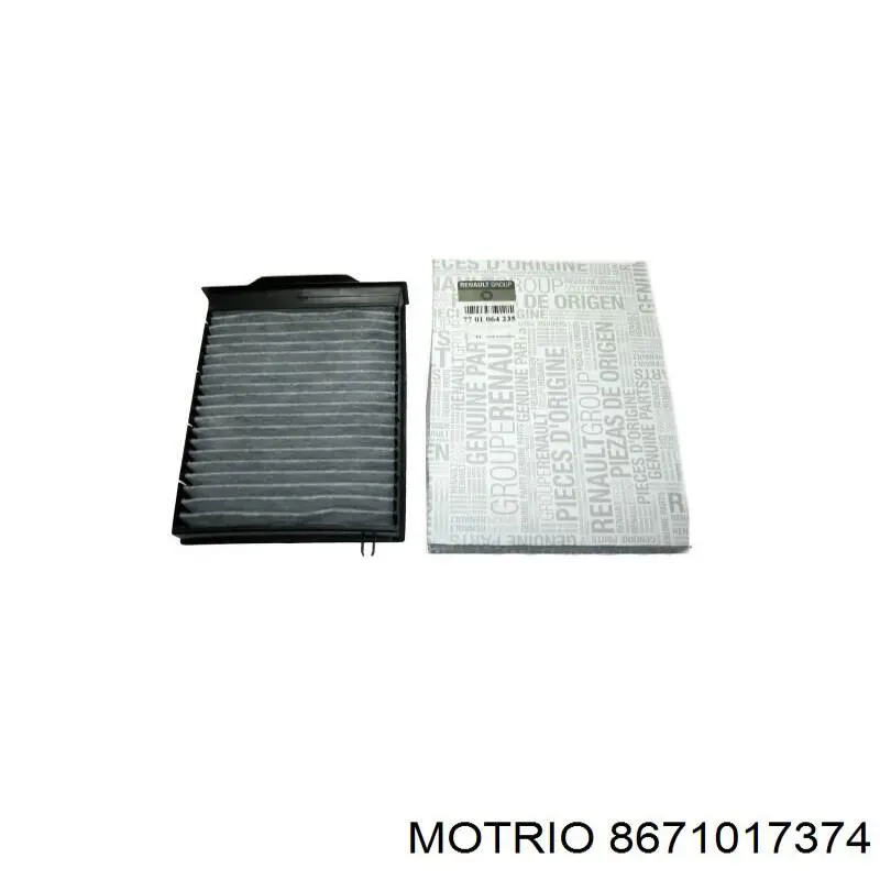 8671017374 Motrio filtro de habitáculo