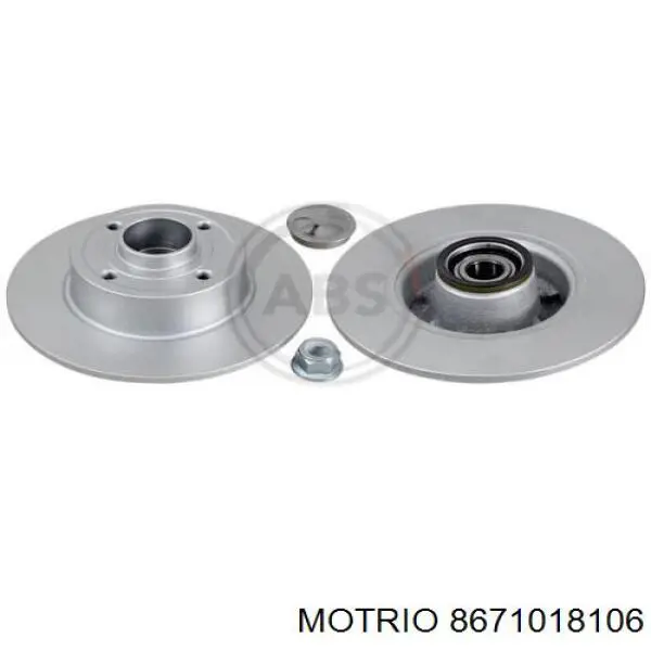 Disco de freno trasero Alfa Romeo 33 905