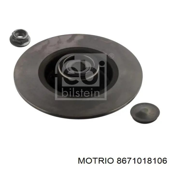 Disco de freno trasero Alfa Romeo 33 905