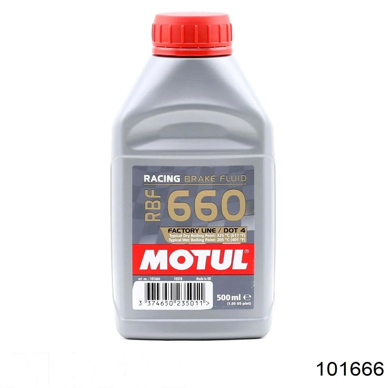 Líquido de freno Motul RBF 660 Factory Line 0.5 L DOT 3|DOT 4|DOT 5.1 (101666)