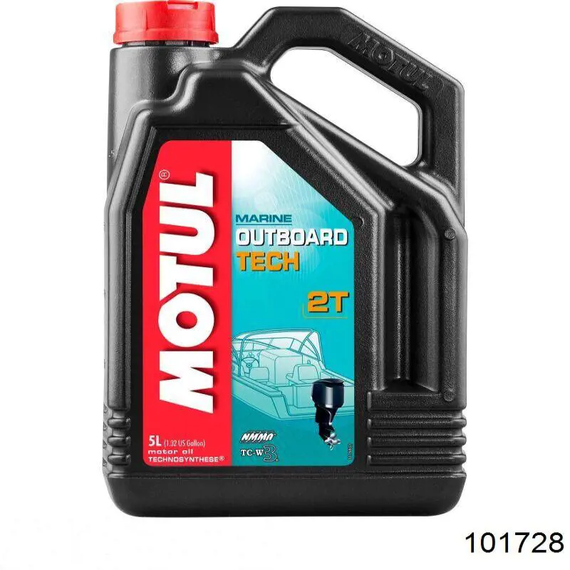 Motul Outboard TECH 2T Semi sintetico 5 L (101728)