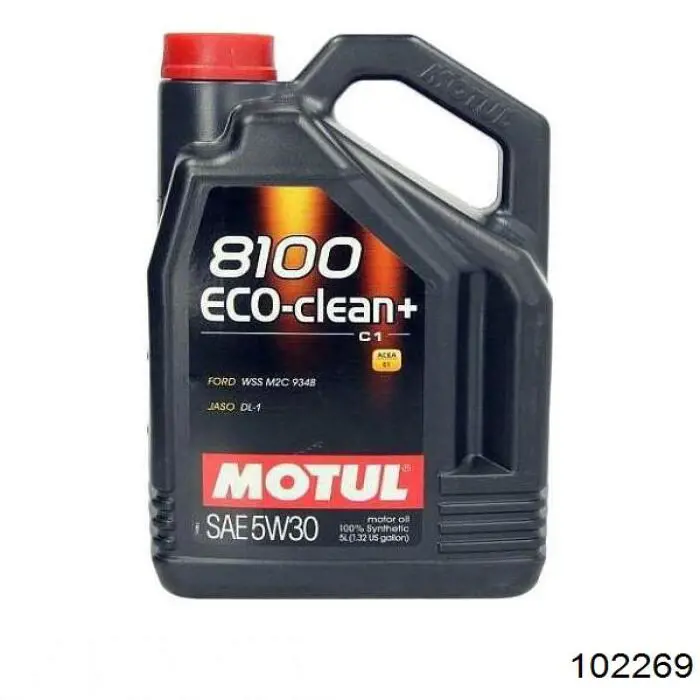 Motul 8100 X-CLEAN + Sintético 5 L (102269)