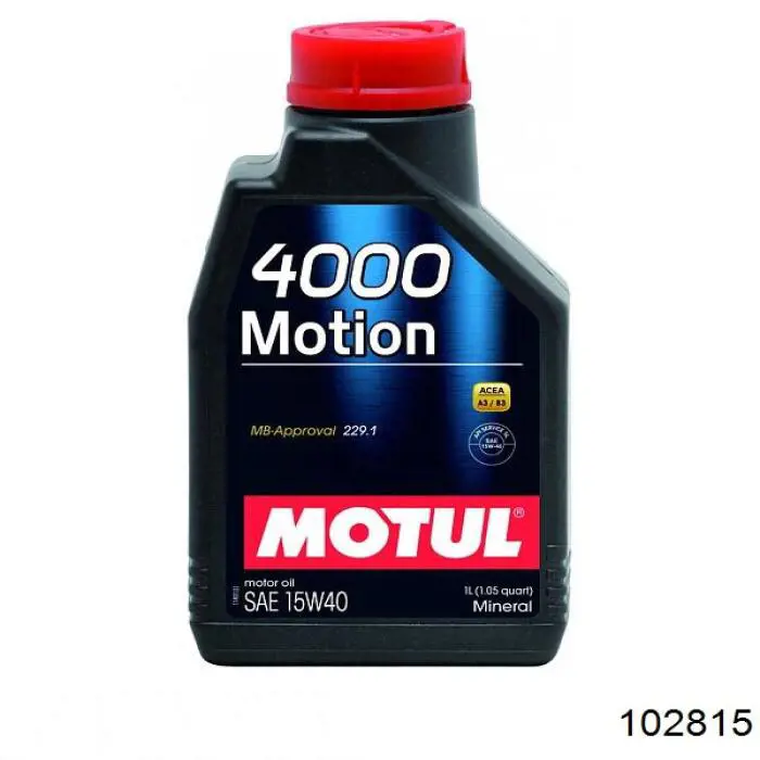 Aceite de motor MOTUL 102815