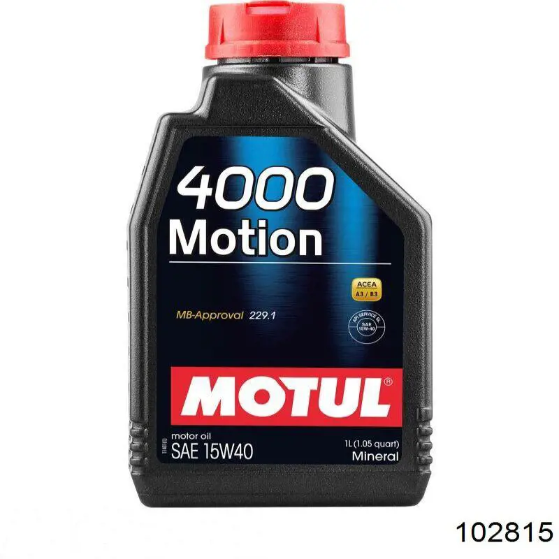 Comprar 102815 Motul Aceite de motor
