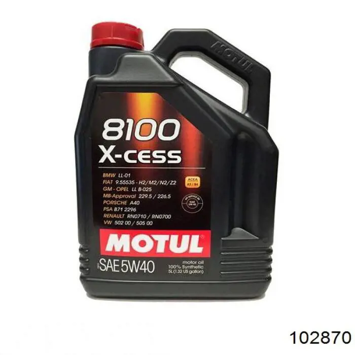 Motul 8100 X-CESS Sintético 5 L (102870)