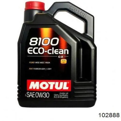 Motul 8100 Eco-clean Sintético 1 L (102888)