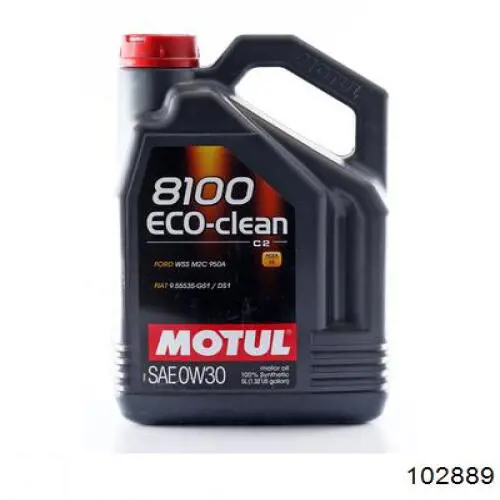 Motul 8100 Eco-clean Sintético 5 L (102889)