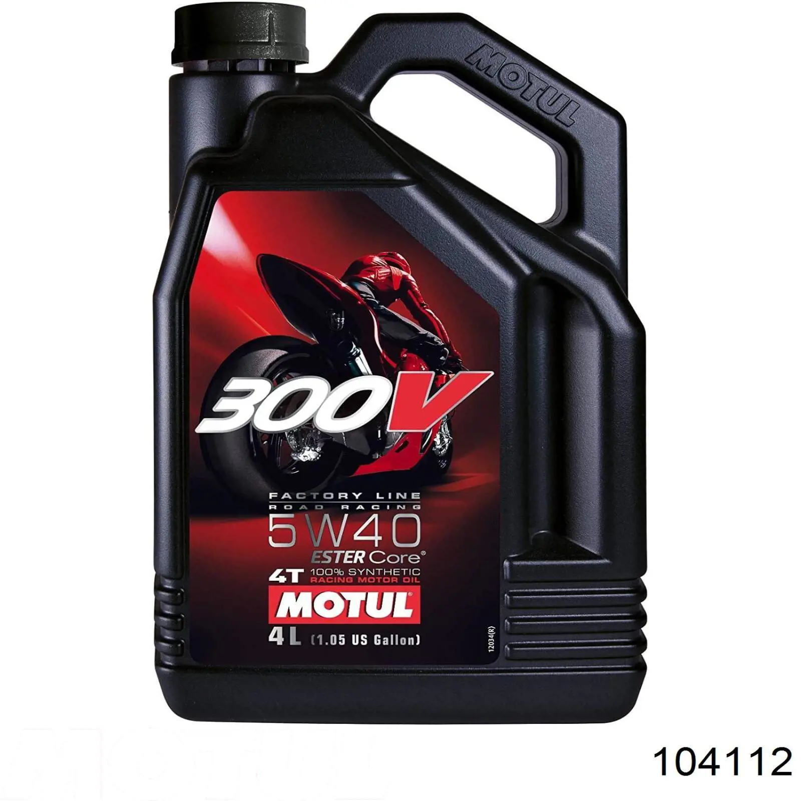 Motul 300V 4T Factory Line Road Racing Sintético 1 L (104112)