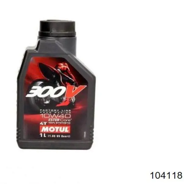 Motul 300V 4T Factory Line Road Racing Sintético 1 L (104118)