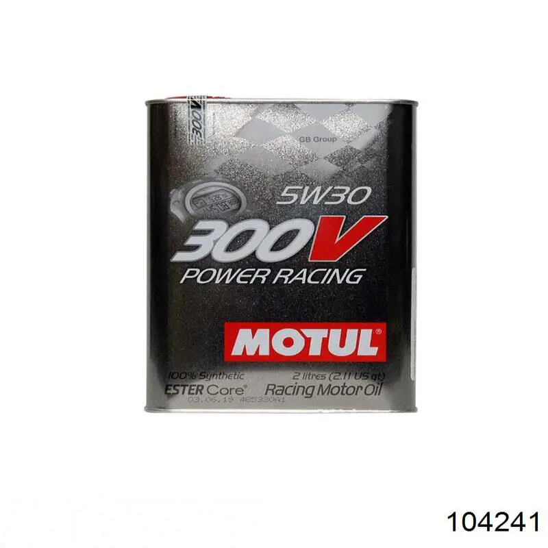 Motul 300V Power Racing Sintético 2 L (104241)