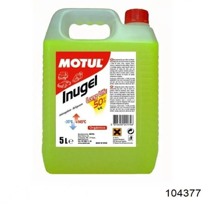 Liquido refrigerante 104377 Motul