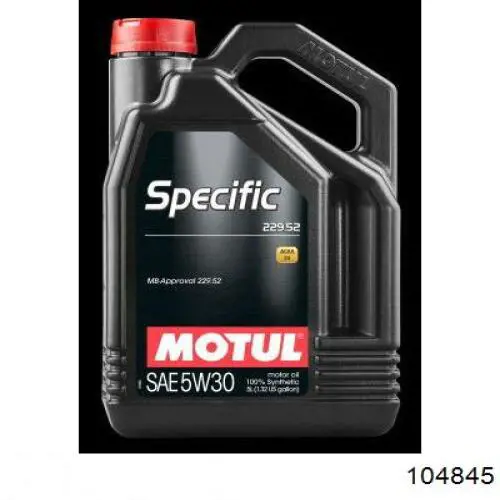 Aceite motor Motul 104845 precio, desde 52,11 EUR