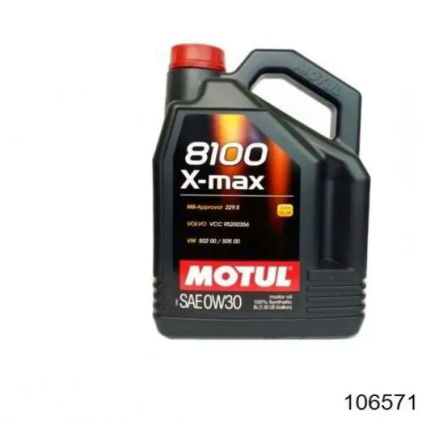 Motul 8100 X-max Sintético 5 L (106571)