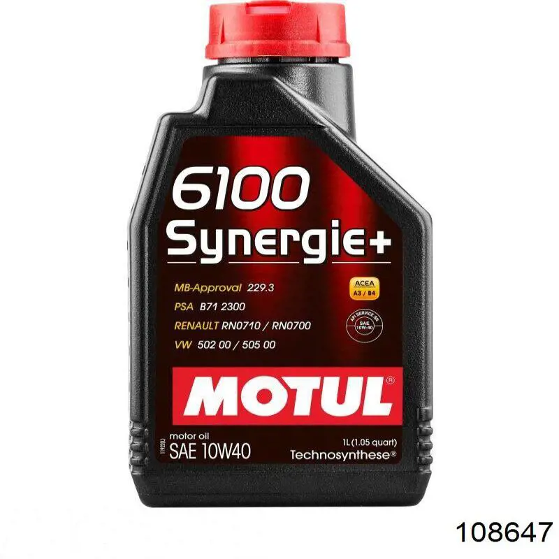 Aceite motor Motul 108647 precio, desde 50,55 EUR