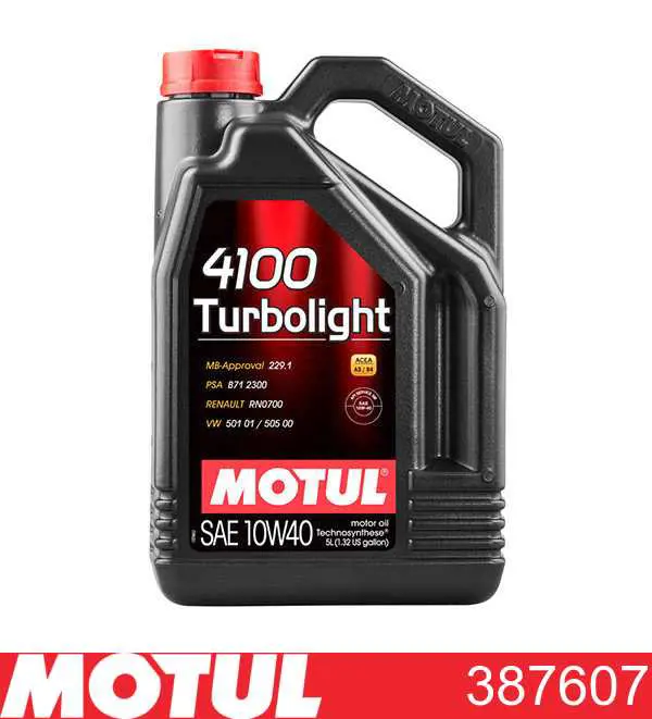 Aceite motor Motul 387607 precio, desde 38,28 EUR