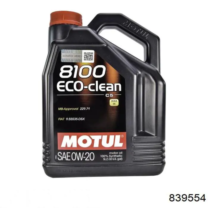 Aceite de motor 839554 Motul