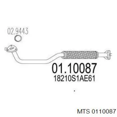 Tubo de escape delantero Honda 18210S1AE61 precio, desde 287,38 EUR