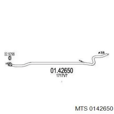 Comprar 1607335880 Peugeot/Citroen Silenciador central