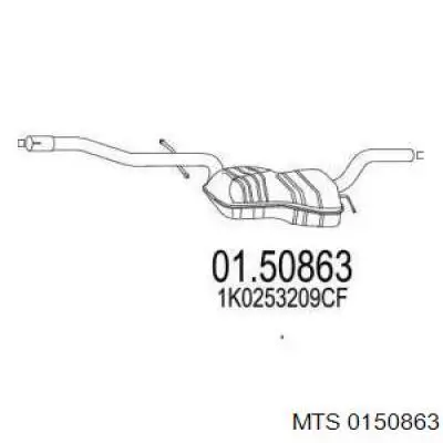 Comprar 2486 Polmostrow Silenciador central