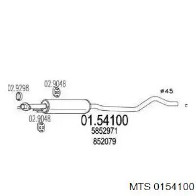 Bombín de arranque 3L905010 AND