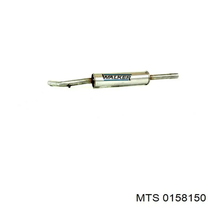 Comprar 6N0253209AB VAG Silenciador central