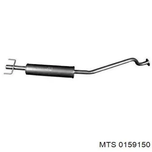 Silenciador trasero Opel 24423018 precio, desde 75,44 EUR