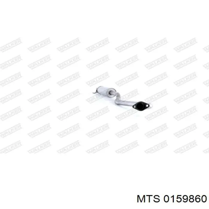 Silenciador central MTS 0159860 precio, desde 74,38 EUR