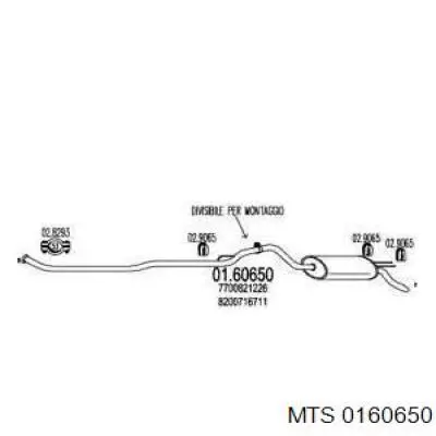 Comprar RN55770 Veneporte Silenciador trasero