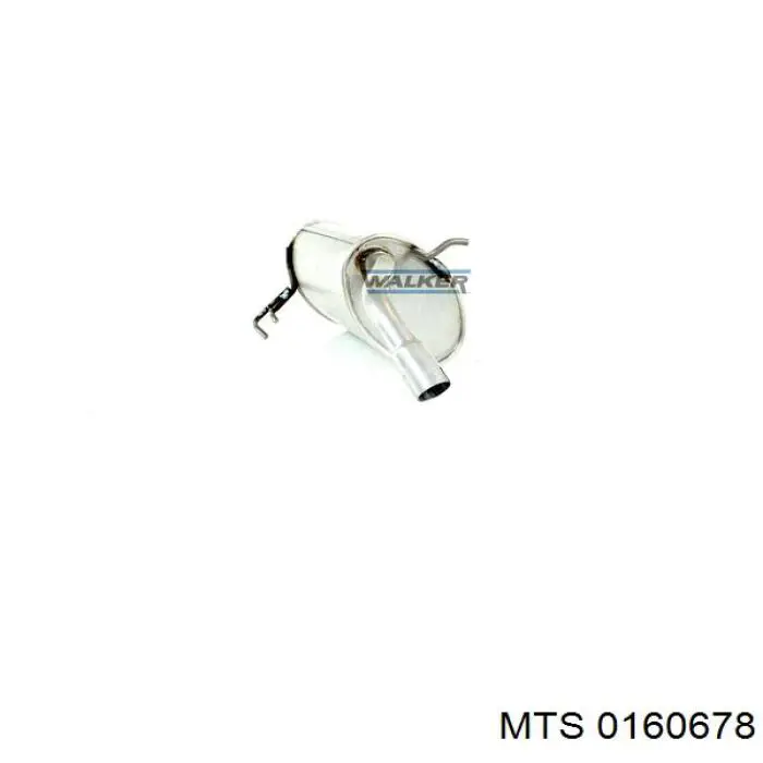 Silencioso trasero Mitsubishi MN178257