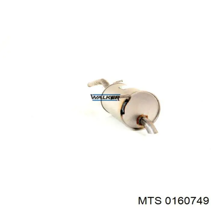 Silenciador trasero MTS 0160749 precio, desde 82,83 EUR