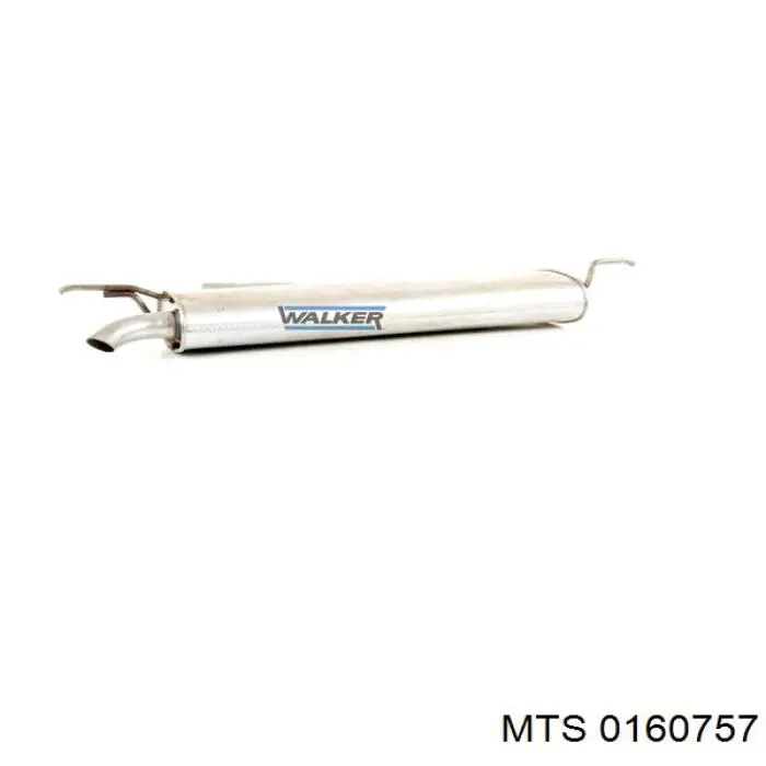 Silencioso trasero VAG 1K6253609E