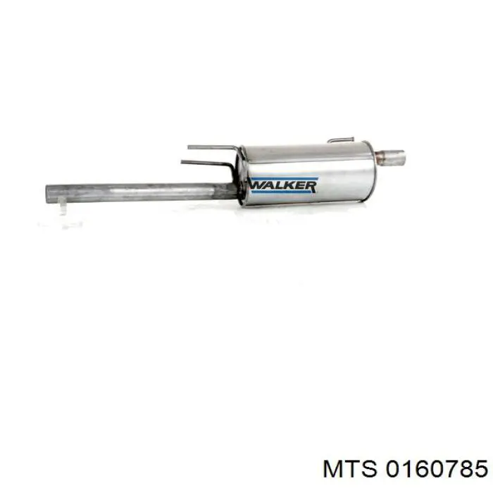 Silenciador trasero MTS 0160785 precio, desde 68,36 EUR