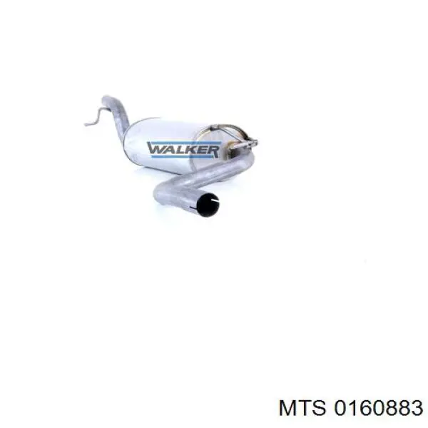 1329718 Ford Silenciador trasero