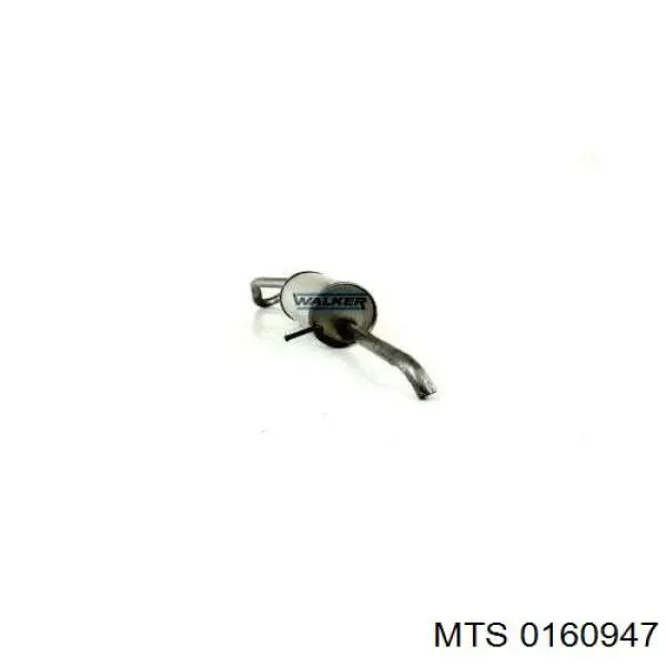 Comprar 6Q9253609AP VAG Silenciador trasero